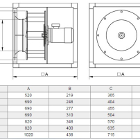 Dospel M-BOX 710/1000/3 ~ 230/400VAC; 3 Phase