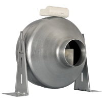 XPELAIR XID-200 metal housing fan pipe
