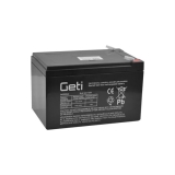 Geti 12V 7.5Ah -zselés akkumulátor