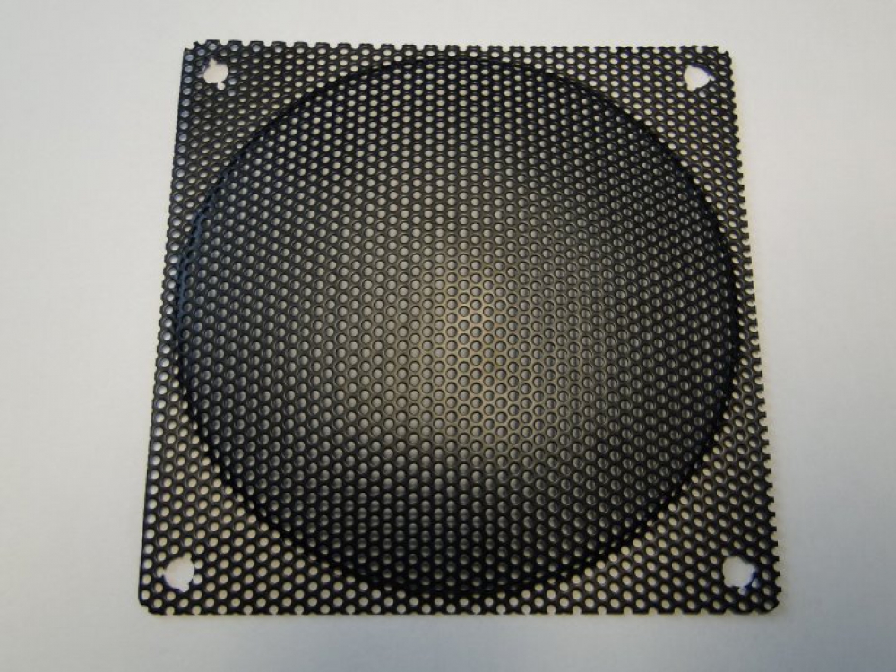 PN-12 metal grid  120x120 mm fan