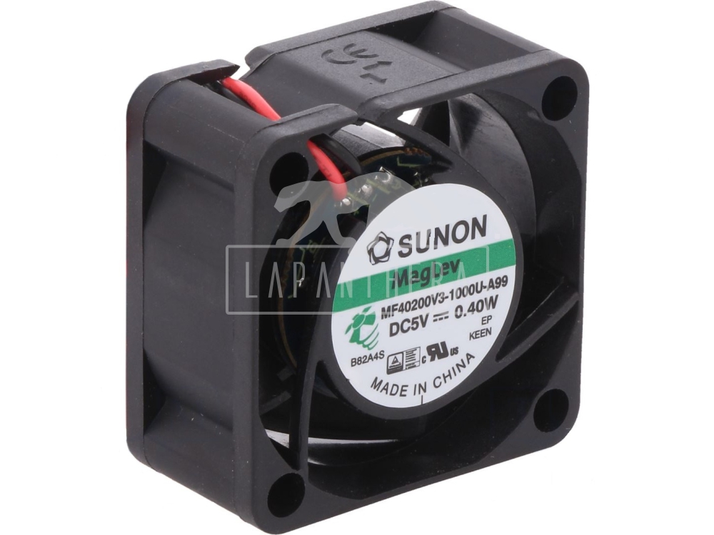Sunon MF40200V3-A99-A ~ 20x40x40mm; 5VDC; 0.4W