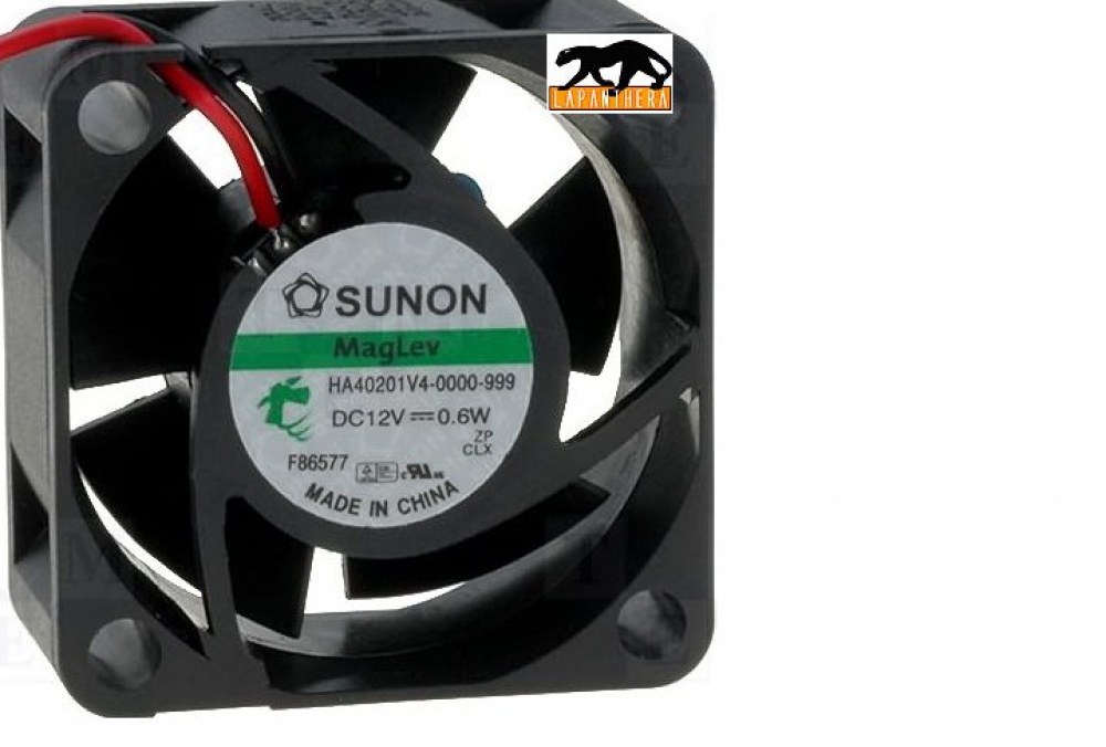 Sunon HA40201V4-1000U-A99 ~ 40x40x20mm; 12VDC; 380mW