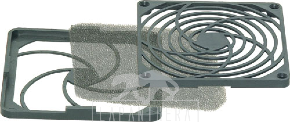 MSZR60FI30 (LFT60FI30)-műanyag szűrős rács-60x60 mm-es ventilátorokhoz