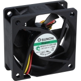 Sunon MF60251VX-1000U-G99 ~ 12VDC; 1.56W; 60x60x25mm ~ 3 vezeték