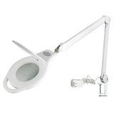 Asztalhoz rögzíthető nagyítólámpa ~ 5 dioptria; 96 SMD LED világítás