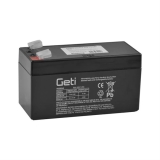 Geti 12V 1.2Ah -zselés akkumulátor