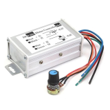PWM fordulatszabályzó egyenáramú motorokhoz, 9-60VDC- 20 A-ig.