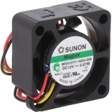 Sunon MF25101V1-1000U-G99 ~ 25x25x10mm; 12VDC; 600mW ~ 3 vezeték