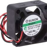 Sunon MF25101V2-1000U-A99 ~ 25x25x10mm; 12VDC; 360mW